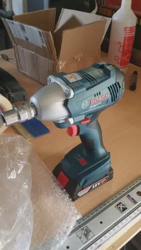 🛍 Гайковерт ударный Bosch GDS18V-EC 300ABR, бесщеточный, с функцией ABR-2
