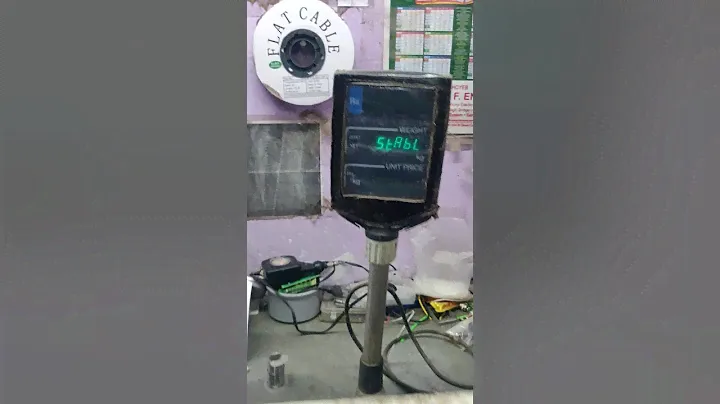 CAS WEIGHING SCALE CALIBRATION