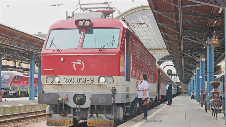 [EC 272] EuroCity 272 "Csárdás" For Praha hl.n. , Skoda 350 | Budapest Keleti