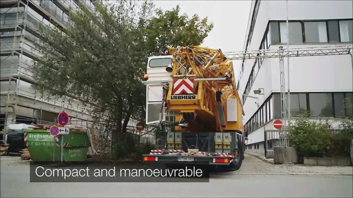 Строительный кран Liebherr - аренда автокрана на Unirenter.ru