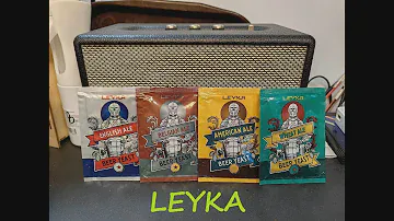 Пивные дрожжи LEYKA| Дегустация 4-х видов пива.