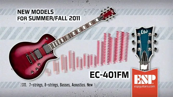 ESP Guitars: New Models (Summer/Fall 2011)