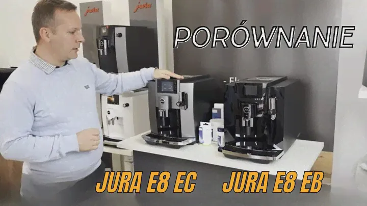 Porównanie Jura E8 (EC) vs. Jura E8 (EB) - różnice i zalety ekspresów do kawy