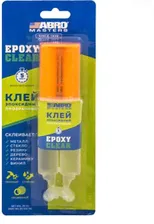 EC-330-RE, Клей эпоксидный Abro Masters шприц прозрачный 25 мл