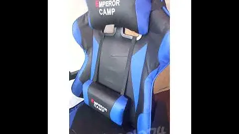 Игровое кресло emperor camp с вибромассажем