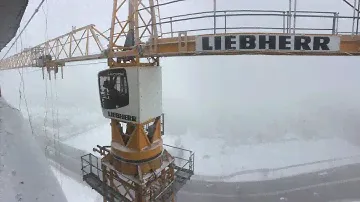 Башенный Кран  Liebherr 154. Tower Crane.