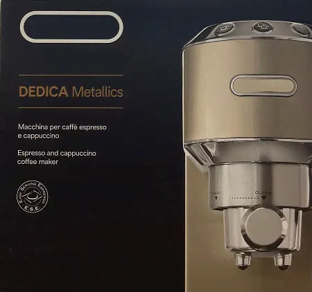 Кофеварка рожковая DeLonghi Dedica EC 785.AE-0