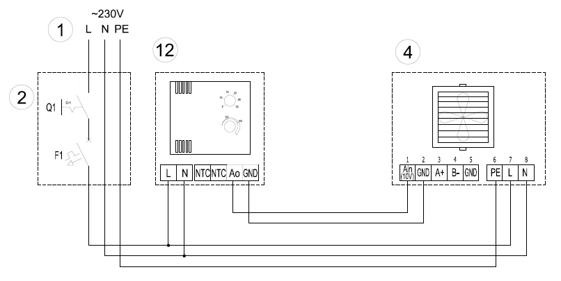 Потенциометр VR-EC, VTS EuroHeat 1-4-0101-0473-0