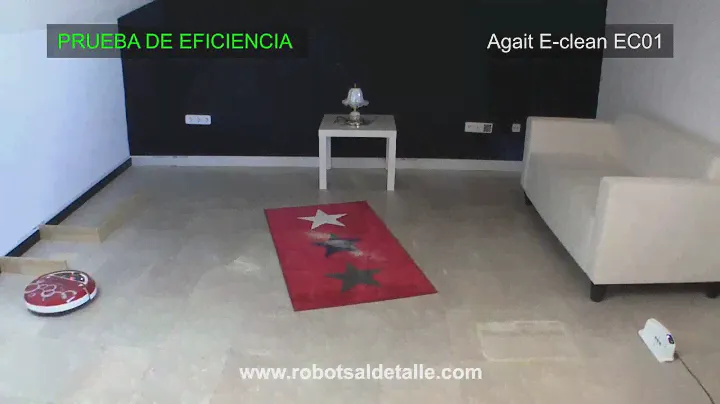 Тест робота-пылесоса Asus Agait Eclean EC01 на качество уборки