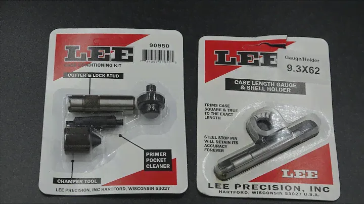 Инструмент для подрезки гильз, для чистки Lee Case Condition Kit
