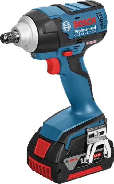 Аккумуляторный ударный гайковёрт Bosch GDS 18 V-EC 250(2x5.0A/h) Professional-0