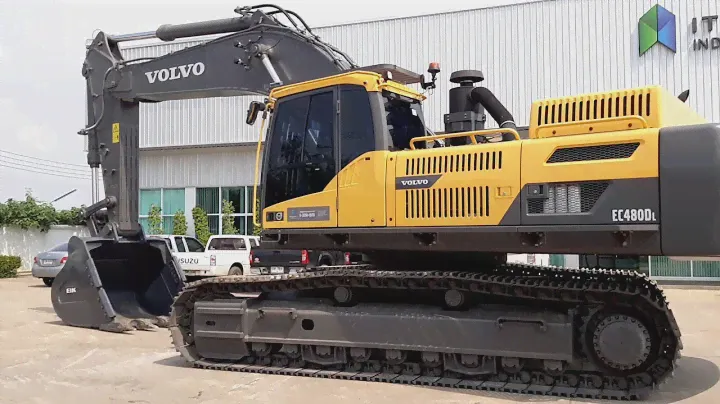 VOLVO EC480DL สดๆใหม่ๆ 48 ตัน บุ้งกี๋ 3.1 คิว 360 hp มาฟังเสียงเครื่อง excavator EP.5545
