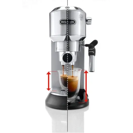 Кофеварка рожковая DeLonghi Dedica EC 685 Metallic-3