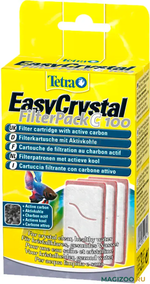 Фильтрующие картриджи для Cascade Globe Tetra Tec EC FilterPack C100