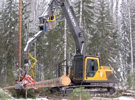 Аренда харвестера Volvo EC 210