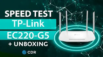 Unboxing i speed test TP-Link EC220-G5