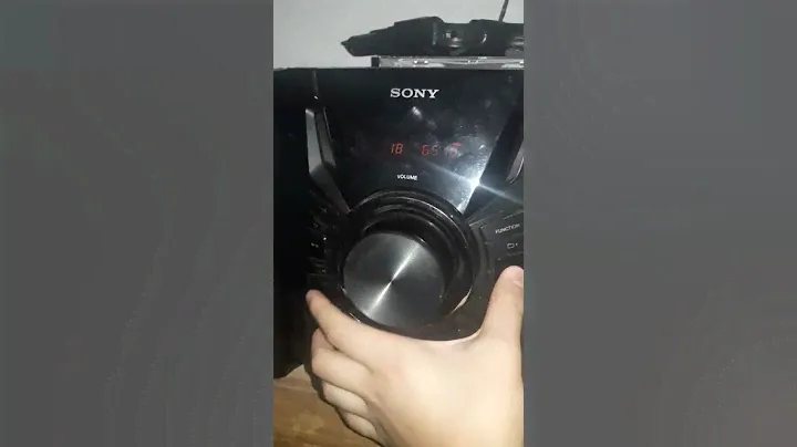 Sony mhc-ec599 (formatear completo)(SUSCRÍBETE)