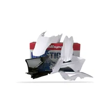 Комплект пластика Gas Gas EC 2011 Белый / Черный