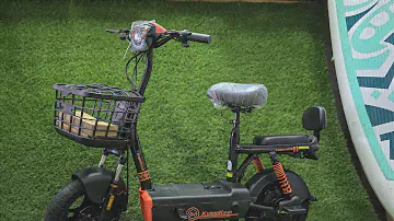 Электросамокат Kugoo Kirin EC02 - Запас хода 65 км - Небольшой «РАЗГОВОР» / Права не нужны!